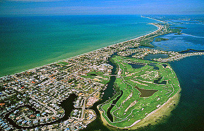 Boca Grande Florida, Town and Golf Course