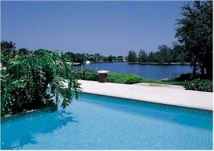 Your pool flows seamlessly into your water views